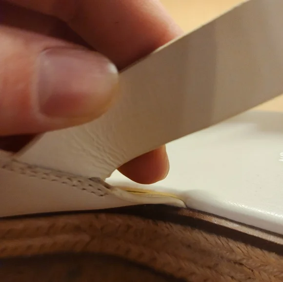 Michael Kors Meryl Criss Cross Espadrille Platform Women SZ 8M - Picture 12 of 14